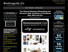 Tablet Screenshot of barkingside.com